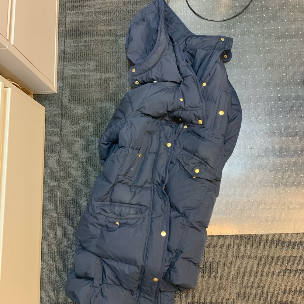 jcrew puffer jacket - great condition
